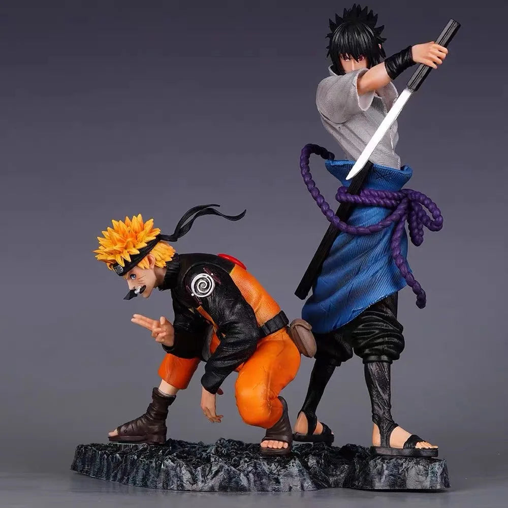 Figurine Naruto Uzumaki Sasuke Uchiha - ShonenCollect