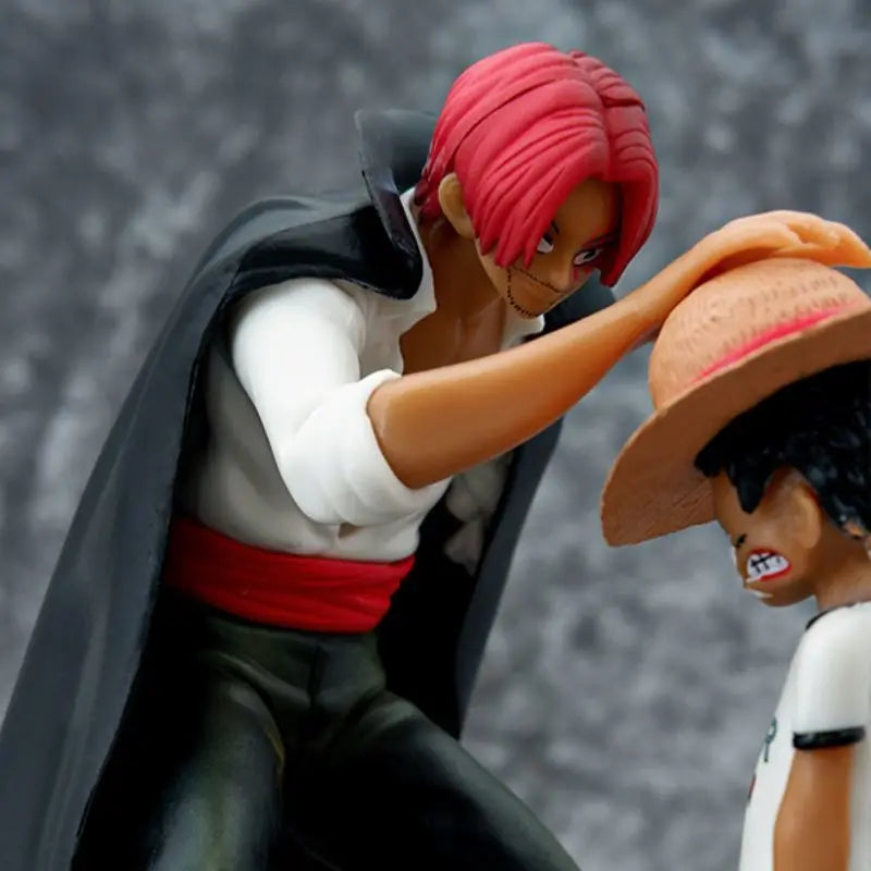 Figurine One Piece Luffy & Shanks - ShonenCollect