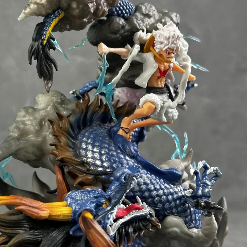 Figurine one Piece Luffy Gear 5 vs Kaido - ShonenCollect