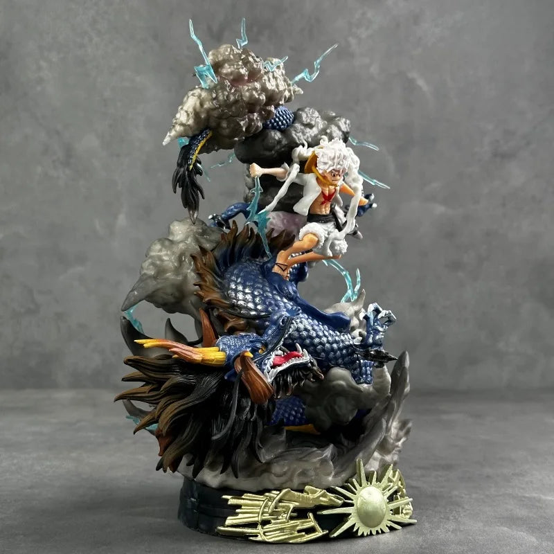 Figurine one Piece Luffy Gear 5 vs Kaido - ShonenCollect