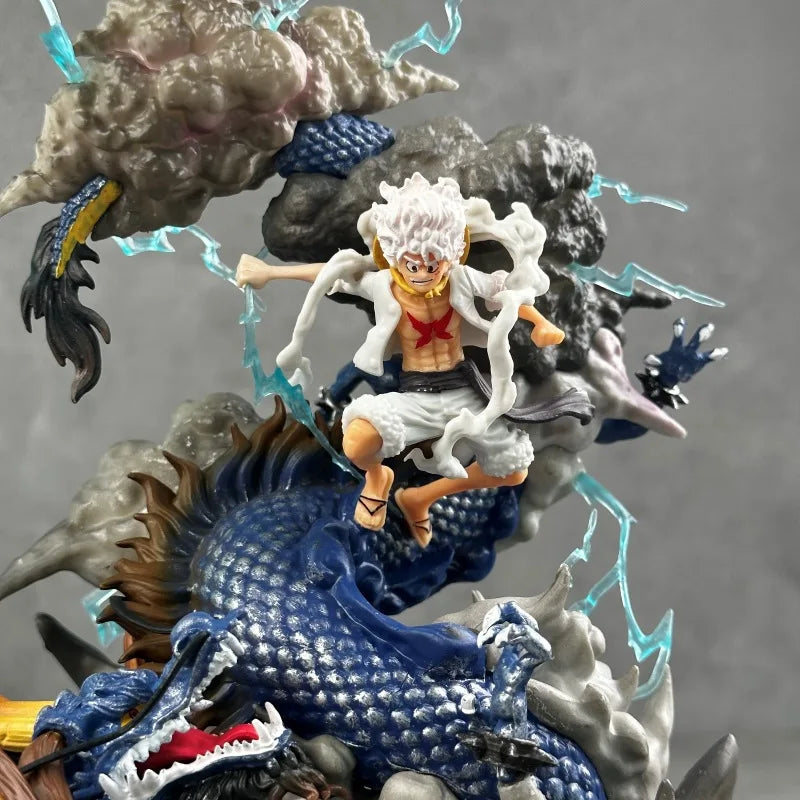 Figurine one Piece Luffy Gear 5 vs Kaido - ShonenCollect