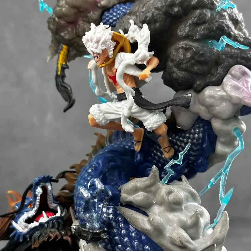 Figurine one Piece Luffy Gear 5 vs Kaido - ShonenCollect