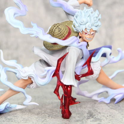 FIGURINE ONE PIECE en PVC Luffy Gear 5 Sun God Joy Boy Jouet Collection FIGURINE ONE PIECE en PVC Luffy Gear 5 Sun God Joy Boy Jouet Collection