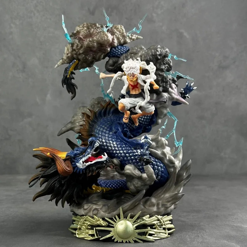 Figurine one Piece Luffy Gear 5 vs Kaido - ShonenCollect