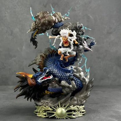 Figurine one Piece Luffy Gear 5 vs Kaido - ShonenCollect