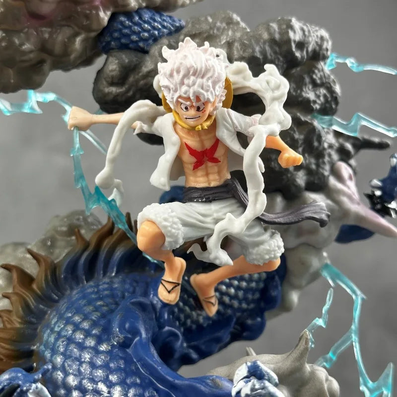 Figurine one Piece Luffy Gear 5 vs Kaido - ShonenCollect