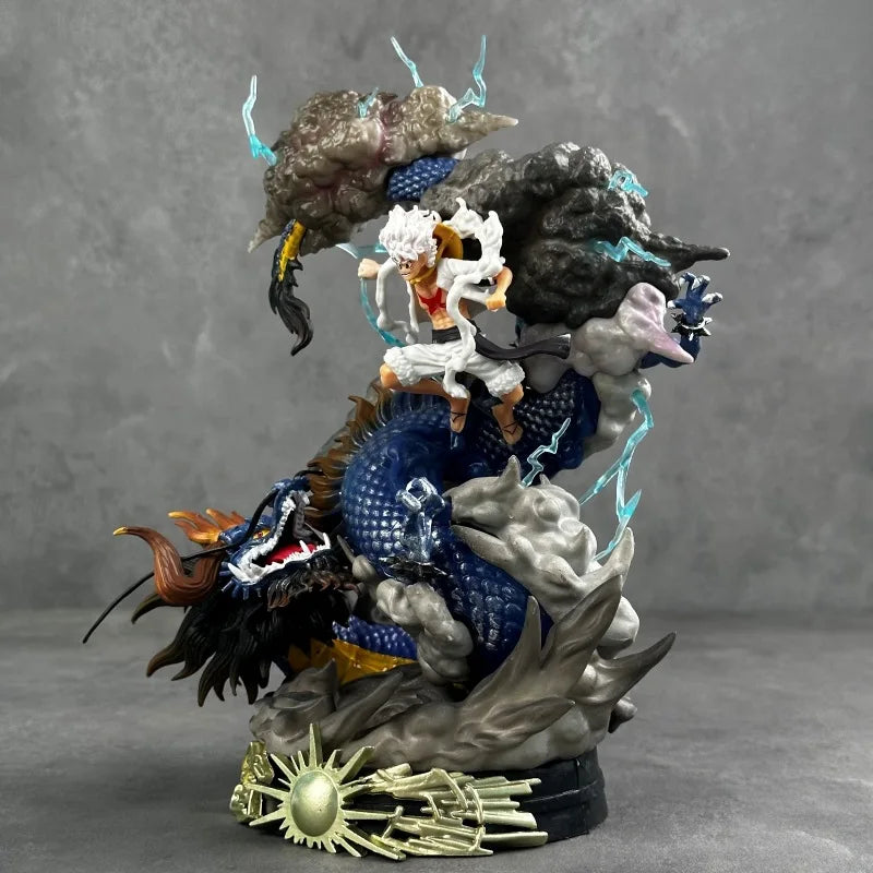 Figurine one Piece Luffy Gear 5 vs Kaido - ShonenCollect