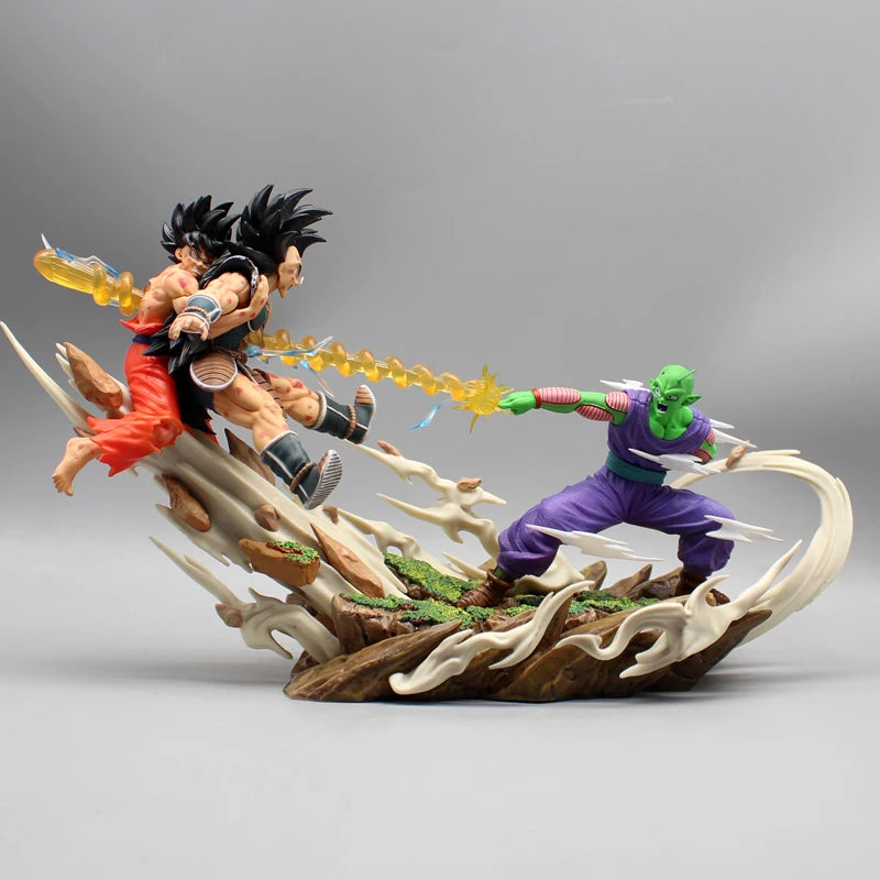 Figurine Dragon Ball Z Goku et Piccolo vs Raditz - ShonenCollect