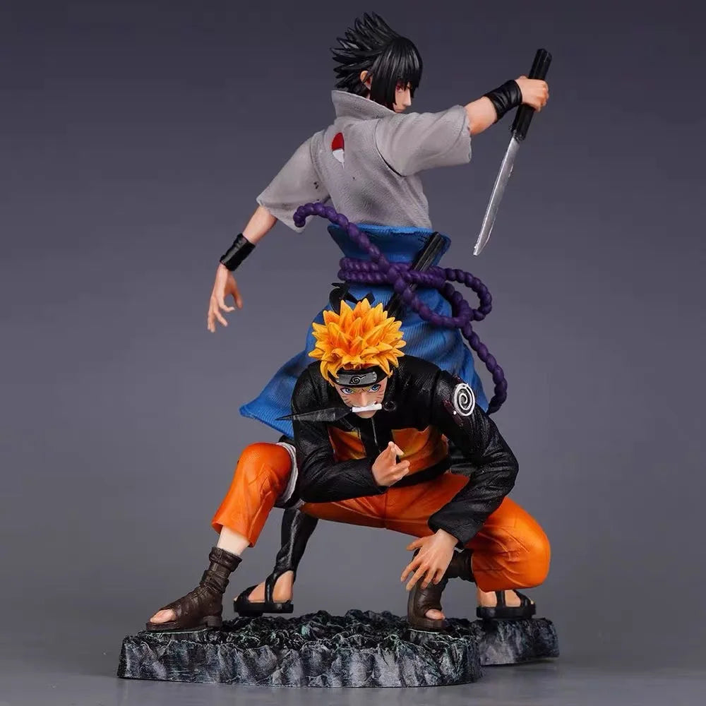 Figurine Naruto Uzumaki Sasuke Uchiha - ShonenCollect