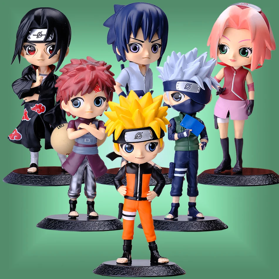 Figurine Naruto Uzumaki Kakashi Hatake Gaara Sasuke Uchiha Itachi Uchiha Sakura Haruno - ShonenCollect