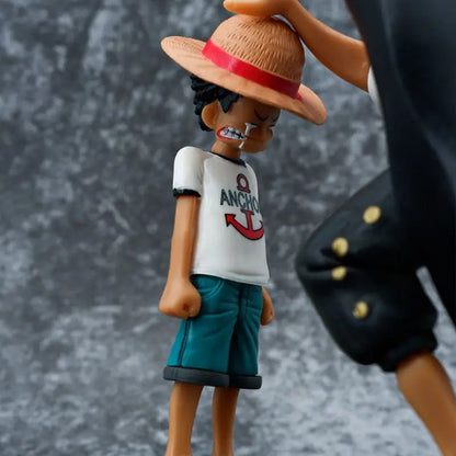 Figurine One Piece Luffy & Shanks - ShonenCollect