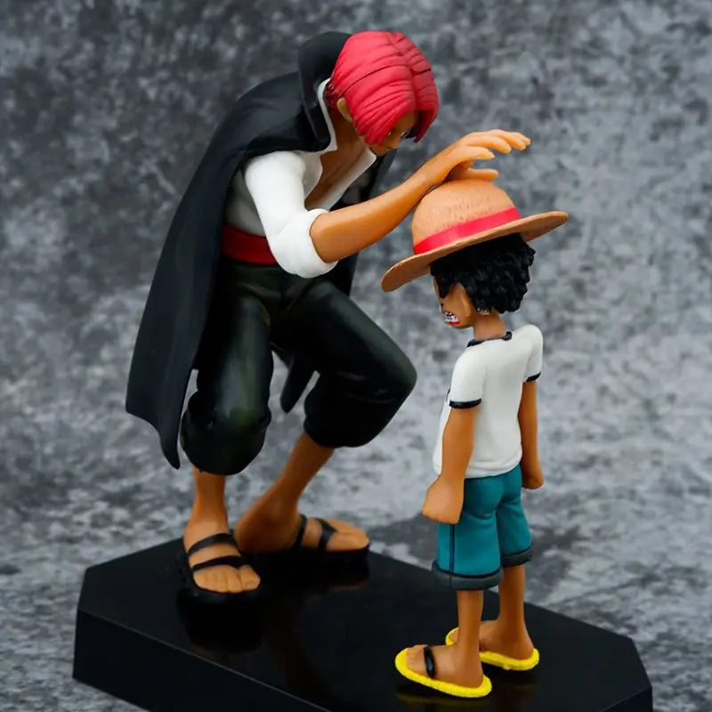 Figurine One Piece Luffy & Shanks - ShonenCollect